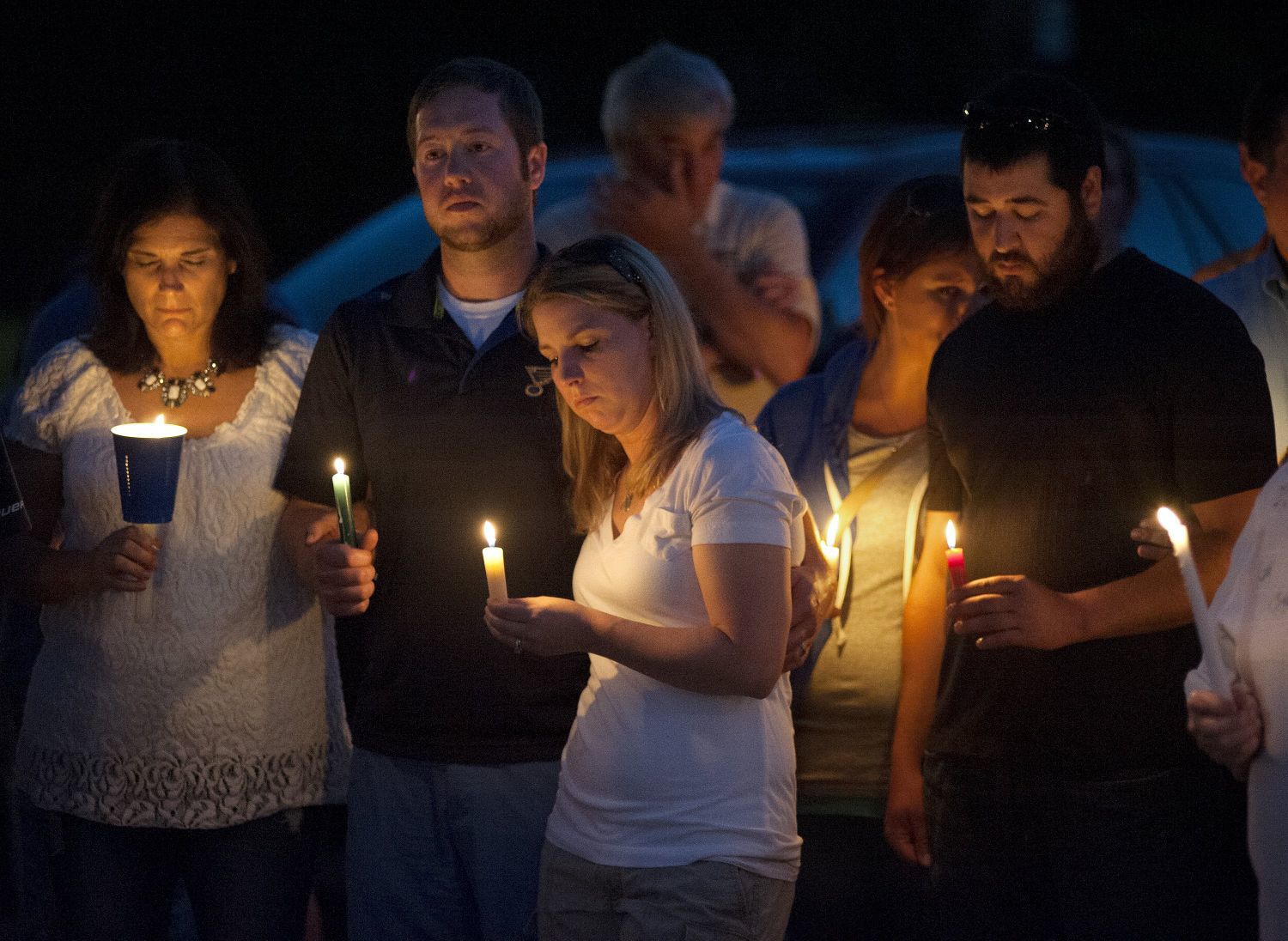 Vigil for missing Sunset Hills woman